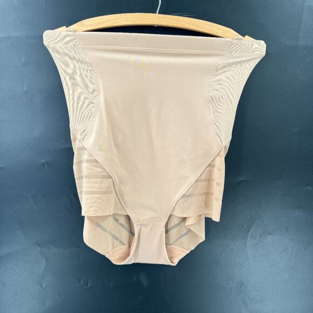 NEW Honeylove queen brief high rise compression shapewear sand nude tan‎ XL NWT
